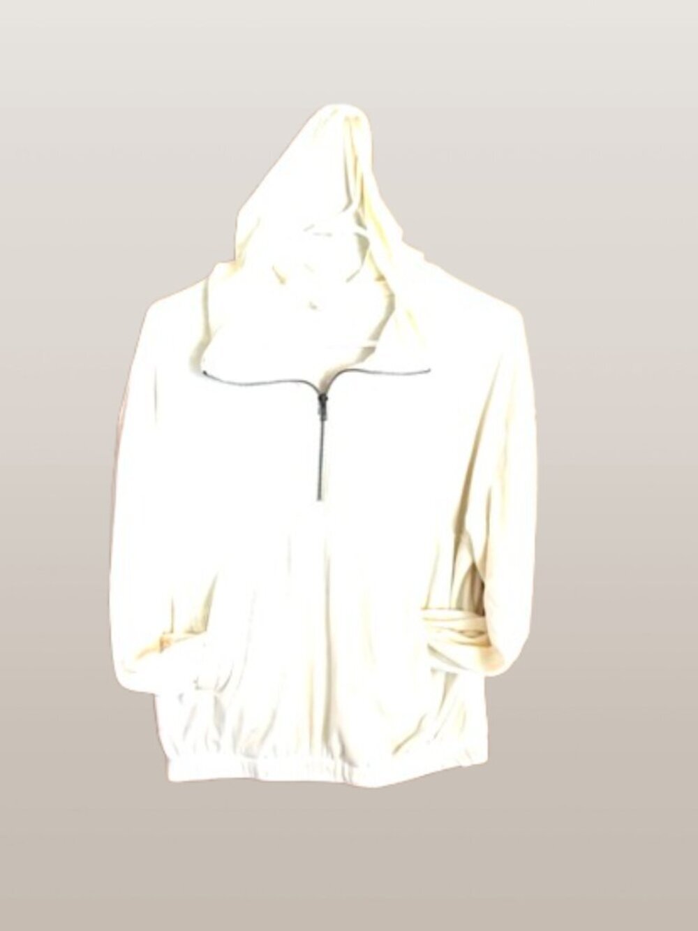 Cozie By Pink Rose 3/4 zippered hoodie, Size Small (C31)